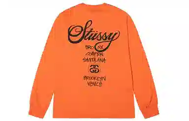 Stussy WORLD TOUR LS TEE T