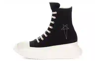 Rick Owens DRKSHDW High Top Sneakers Black