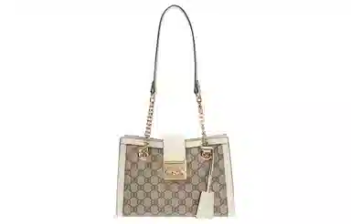 GUCCI Padlock Logo Tote