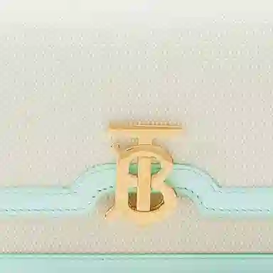 Burberry Signature Lock Mini Bag Natural Mint