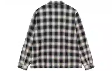 Stussy SS23 EDDIE PLAID ZIP SHIRT