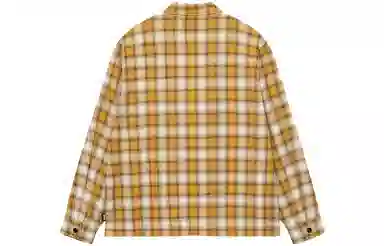 Stussy SS23 EDDIE PLAID ZIP SHIRT