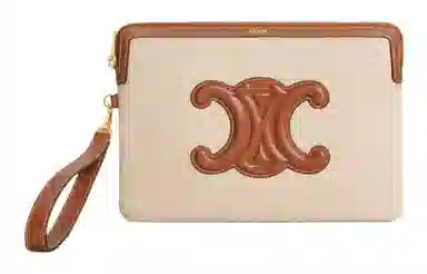 CELINE Cuir Triomphe Brown