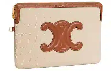 CELINE Cuir Triomphe Brown