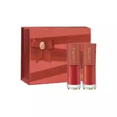 兰蔻 菁纯 唇釉套装 易上色 两支装