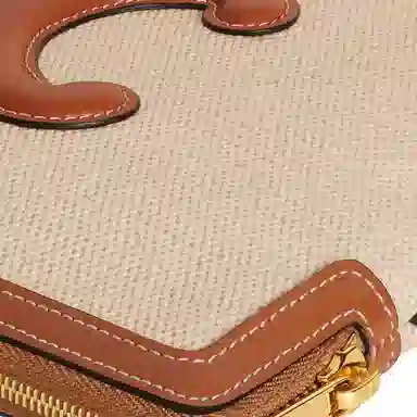 CELINE Cuir Triomphe Brown