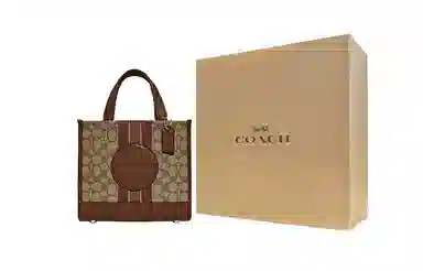 COACH Dempsey 22 Logo Tote