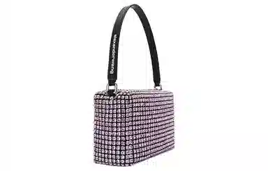 Alexander Wang Crystal Nylon Shoulder Bag