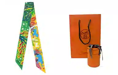 HERMES Sous le Charme d'Orphee twilly