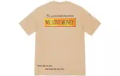 Supreme x BERNADETTE CORPORATION MONEY TEE