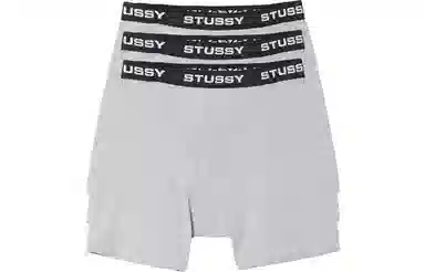 Stussy Boxer Briefs 3-Pack Black