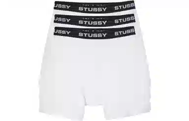 Stussy Boxer Briefs 3-Pack Black