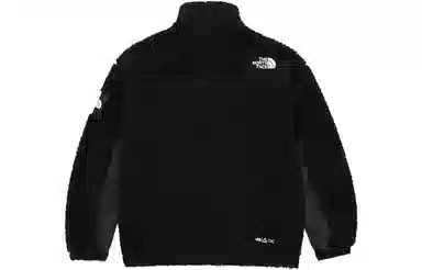 The North Face Logo Fleece Jacket Black