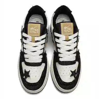 双星八特 独特魅力 自由灵动 透气潮流百搭运动复古增高休闲经典 耐磨轻便防滑 低帮 板鞋 男女同款