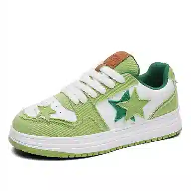 双星八特 独特魅力 自由灵动 透气潮流百搭运动复古增高休闲经典 耐磨轻便防滑 低帮 板鞋 男女同款