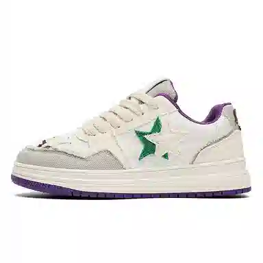 双星八特 独特魅力 自由灵动 透气潮流百搭运动复古增高休闲经典 耐磨轻便防滑 低帮 板鞋 男女同款