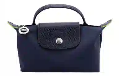 Longchamp Le Pliage Green Valentine's Edition Small Deep Blue