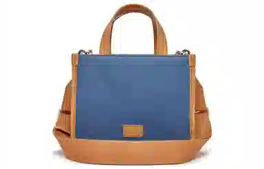 MLB Tote Bag Brown Blue