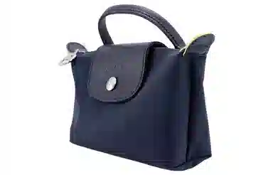 Longchamp Le Pliage Green Valentine's Edition Small Deep Blue