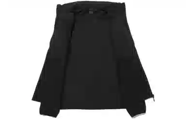 The North Face SS23 Logo Zip Hoodie Jacket Black