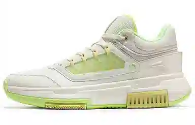 361° Q弹 Basketball Shoes White Blue