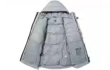 The North Face Himalayan Zip-In Parka Silver