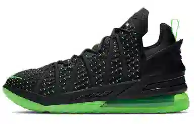 Nike LeBron 18 Black Green White