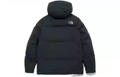 The North Face Logo Print Hoodie Jacket Black