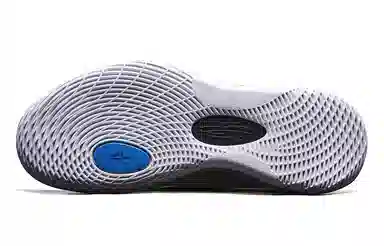 特步 林书豪一代 减震防滑 低帮 篮球鞋 蓝灰