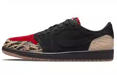 SoleFly x Air Jordan 1 Low OG "Black and Sport Red"