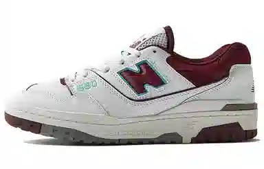 New Balance NB 550 White Burgundy