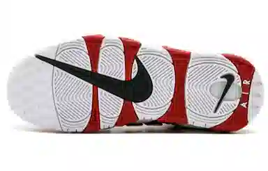 Supreme x Nike Air More Uptempo red