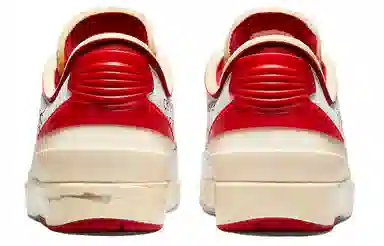 OFF-WHITE x Air Jordan 2 Retro Low SP "White and Varsity Red"