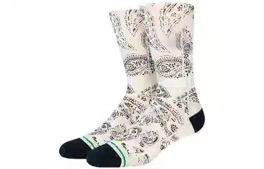 Stance Vintage White Crew Socks