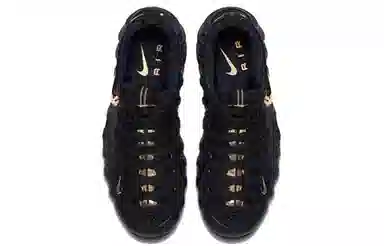 Nike Foamposite Pro Black Metallic Gold