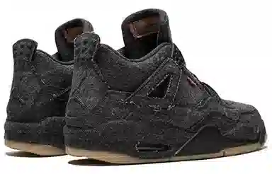 Levi’s x Air Jordan 4 Black