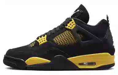 Jordan Air Jordan 4 Black Yellow 2023