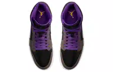 Jordan Air Jordan 1 Mid Black Brown