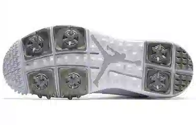 Jordan Air Jordan 1 Retro Golf Cleat White Metallic
