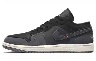 Jordan Air Jordan 1 Low SE Craft "Inside Out" Black Grey