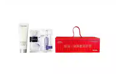 兰蔻 全新极光洁面面膜集装箱礼盒 滋润清爽保湿