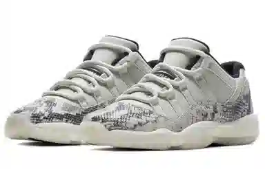 Jordan Air Jordan 11 Low Snakeskin Light Bone