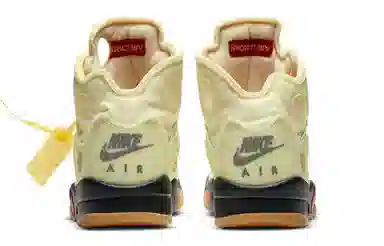 OFF-WHITE x Air Jordan 5 Retro SP "Sail"