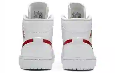 Jordan Air Jordan 1 Mid White University Red