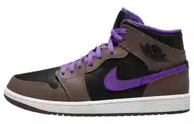 Jordan Air Jordan 1 Mid Black Brown