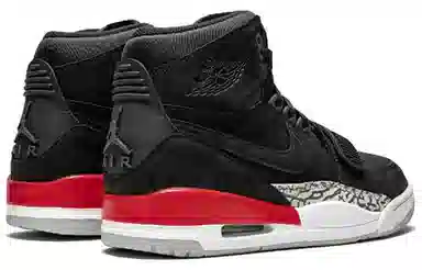 Jordan Legacy 312 Black Suede
