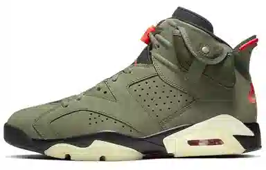 Travis Scott x Air Jordan 6 "Medium Olive"