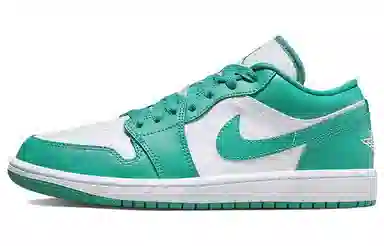 Jordan Air Jordan 1 Low Green White Black