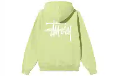 Stussy Logo Pullover Hoodie Black