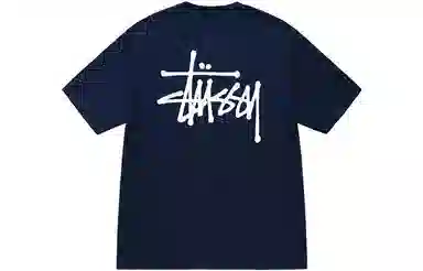 Stussy Classic Print T-Shirt Black